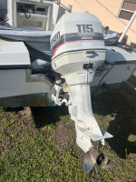 1988 18’ wellcraft 115 johnson and aluminum trailer
