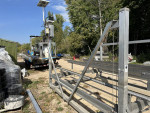 2015 6000lb Porta Dock aluminum 24 volt for tri-tune pontoon.