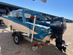 1969 Glasstron V176 with 1998 Force 120hp, plus trailer