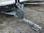 1985 18' Pontoon Boat. Aluminum Deck