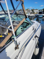 1997 Sea Ray Sundancer 250 and dual axle trailer