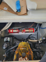 1997 Sea Ray Sundancer 250 and dual axle trailer