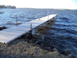 40' Tan V-Dock