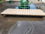 40' Tan V-Dock