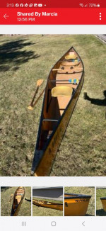 18' Canoe Wenonah Kevlar Sundowner