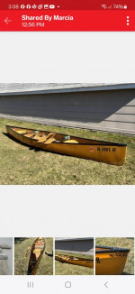 18' Canoe Wenonah Kevlar Sundowner