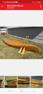18' Canoe Wenonah Kevlar Sundowner