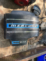 1975 mercury 65 HP outboard with shifter