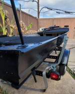 Aluminum jon boat