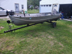 1984 Lonestar 14` V-Boat