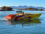Fresh 2002 Outerlimits 37’ Quad Step Stiletto New Interior