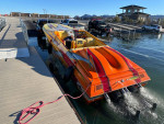 Fresh 2002 Outerlimits 37’ Quad Step Stiletto New Interior