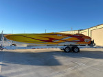 Fresh 2002 Outerlimits 37’ Quad Step Stiletto New Interior