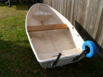 Alotta Boat for not Alotta Money, Fiberglass 7' ,Paddle, Row or Motor