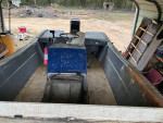 Boat with 125 tracker and shrimping attachments