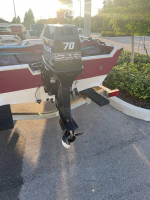 99 crestliner 70hp Johnson