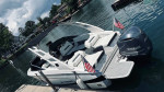 2020 REGAL LX4 WAKEBOARD BOAT & CUSTOM TRAILER - Almost New - Indoors