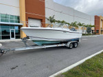 2003 cape craft split consul 22FT 200 hp outboard Yamaha four stroke