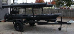 Kayak and trailer