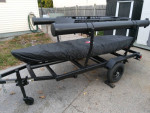 Kayak and trailer