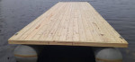 24' pontoon floating dock