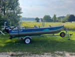 14’ MirroCraft fishing boat with 2017 15hp Mercury with fuel injection