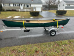We No Nah Canoe and trailer