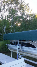 Replacement boat lift canopies