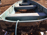 1954 Alumacraft aluminium 12 ft boat