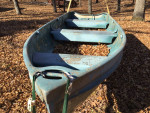 1954 Alumacraft aluminium 12 ft boat