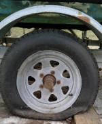 16' Carolina Skiff, 30hp Mariner, Load Rite Trailer -- Project Boat