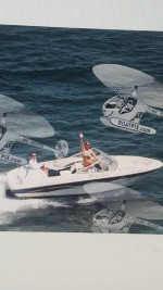 Trade boat for Scisser Lift or lawn tractor