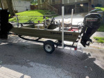 Near new TRACKER 1648 mvx 50hp mercury