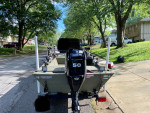 Near new TRACKER 1648 mvx 50hp mercury