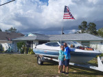 20' Bayliner 4.3 Blue white 4.500