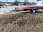 Lake boat and trailer for sale