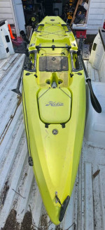 Make a nice offer. Hobie Kayak, Lowrance depthfinder, kayak carts and