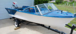 Restored 1958 15 runabout boat