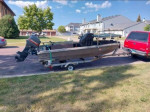 Hunters/fisherman's boat