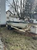 1977 16.6' Sylvan boat for sale.