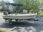 2011 Key West 1522cc Center Console Boat, Tailer & Trolling Motor