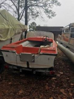 Antique Boat with trailer