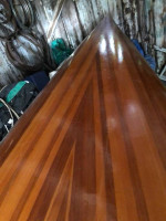 Custom wood  canoe