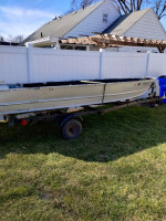 15 foot boat and trailer