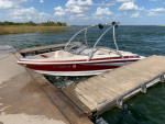 2007 Larson 18 FT with a 4.3L V6 engine