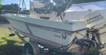 1988 Wellcraft V20 Steplift Fisherman Center console w/johnson 150 and aluminum