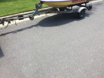 Karavan single jetski trailer
