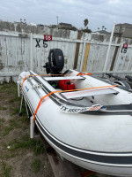 Inflatable boat motor