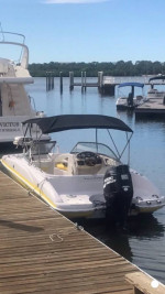 Tahoe deck boat 196