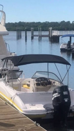 Tahoe deck boat 196